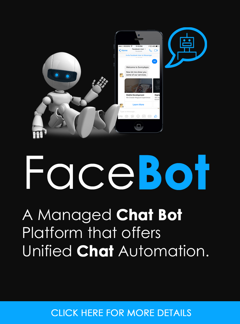Facebot chatbot platform